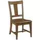 Kafe Cappuccino Splat Back Performance Fabric Dining Chair