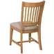 Kafe Cappuccino 54" Round Quad Dining Room Set