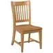 Kafe Cappuccino Performance Fabric Rake Back Dining Chair