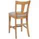 Kafe Cappuccino Performance Fabric Splat Back Counter Height Dining Chair