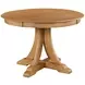 Kafe Cappuccino 44" Round Quad Dining Table