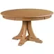 Kafe Cappuccino 54" Round Quad Dining Room Set