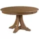 Kafe Latte 54" Round Quad Dining Table
