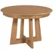 Kafe Cappuccino 44" Round Pedestal Dining Table