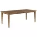 Kafe Latte 100" Extendable Rectangular Leg Dining Table