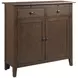 Kafe Mocha 2 Drawer Server