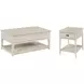 Serra Hamilton Classic White Rectangular Lift Top Occasional Table Set