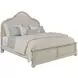 Vignette Creme California King Panel Bed