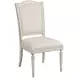 Daniella Creme Performance Fabric Side Chair