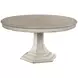 Civette Creme And Breve 60" Round Dining Table