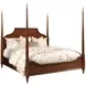Duncan Medium Stain Queen Poster Bed