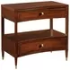 Julian Medium Stain 2 Drawer Nightstand
