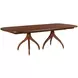 Meyers Medium Stain 122" Extendable Rectangular Dining Table