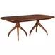 Meyers Medium Stain 122" Extendable Rectangular Dining Table