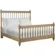 Arbor Oatmeal Spindle Low Profile Bedroom Set