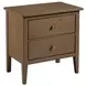 Arbor Bark Spindle Low Profile Bedroom Set