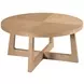 Archetype Light Caramel Round Coffee Table