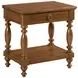 Warren Heritage Maple Bedside Table with 1 Drawer