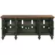 Harrison Bridgetown Black and Heritage Maple 72" TV Stand