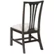 Nicholas Bridgetown Black and Heritage Maple Rectangular Extendable Dining Room Set