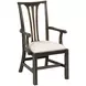Nicholas Bridgetown Black and Heritage Maple Rectangular Extendable Dining Room Set