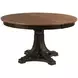Bromefield Bridgetown Black and Heritage Maple Oval Extendable Dining Room Set