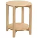 Newport Ash Round Occasional Table Set