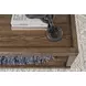 Oliver Hamilton Sepia Rectangular Coffee Table with Casters