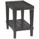Oliver Hamilton Ebony Rectangular Chairside Table