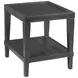 Oliver Hamilton Ebony Rectangular End Table
