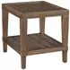 Oliver Hamilton Sepia Rectangular End Table