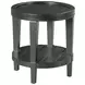 Oliver Hamilton Ebony Round Occasional Table Set