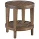 Oliver Hamilton Sepia Round End Table