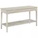 Serra Hamilton Classic White Rectangular Sofa Table