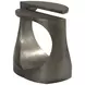 Hidden Treasures Gray D Shaped Side Table Set
