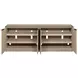 Jive Light Stain 73" Entertainment Console with 4 Doors