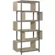 Jive Light Stain Etagere with 5 Shelves