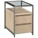 Jive Light Stain Occasional Table Set