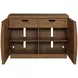 Hidden Treasures Medium Stain 2 Drawer Accent Chest