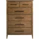 Abode Larson Medium Stain 6 Drawer Chest