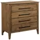 Abode Medium Stain Upholstered Panel Bedroom Set