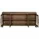 Abode Wagner Medium Stain 76" Entertainment Console with 4 Doors