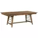 Abode Zane Medium Stain 120" Extendable Rectangular Dining Table
