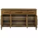 Abode Larson Medium Stain 3 Drawer Buffet