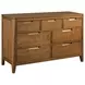 Lineage Cherry Panel Bedroom Set