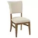 Aspire Contour Cream Upholstered Side Chair