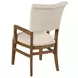 Aspire Contour Cream Upholstered Arm Chair