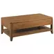 Aspire Profile Brown Rectangular Cocktail Table