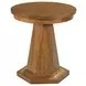 Aspire Array Brown Round Chairside Table