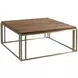 Brighton-Acquisitions Brighton Medium Stain Occasional Table Set